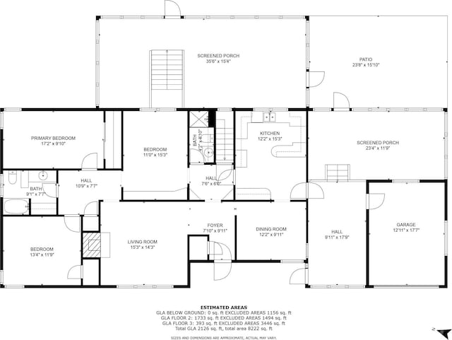4002 Hickory Blvd, Granite Falls, NC 28630 - view of property floor plan