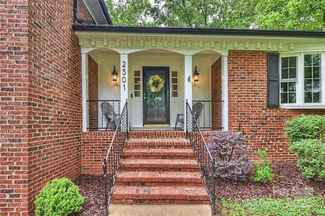 2301 Seth Thomas Rd, Charlotte, NC 28210 - view of exterior entry featuring brick siding