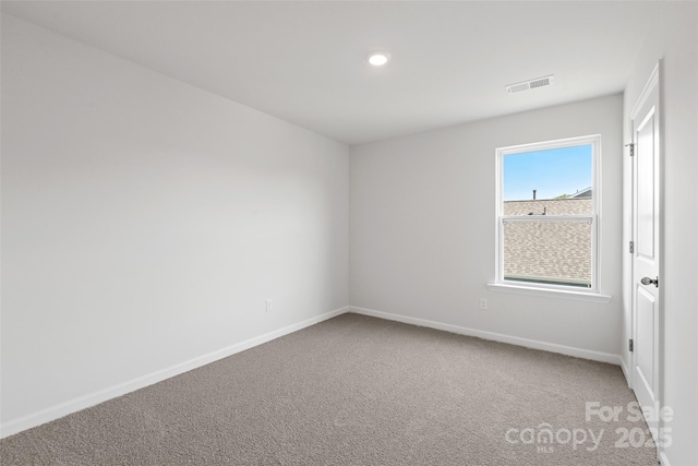 50 Lance Forest Rd, Fletcher, NC 28732 - carpeted spare room featuring baseboards and recessed lighting