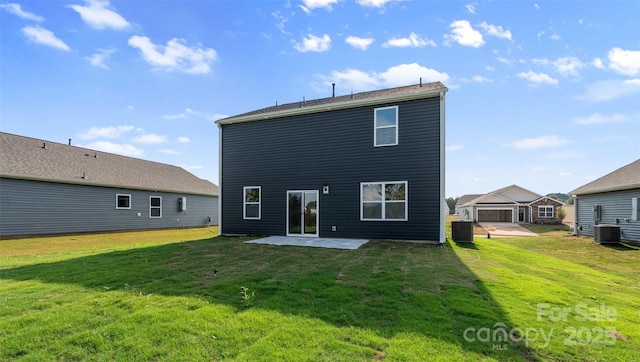 50 Lance Forest Rd, Fletcher, NC 28732 - rear view of house with a patio, cooling unit, and a yard