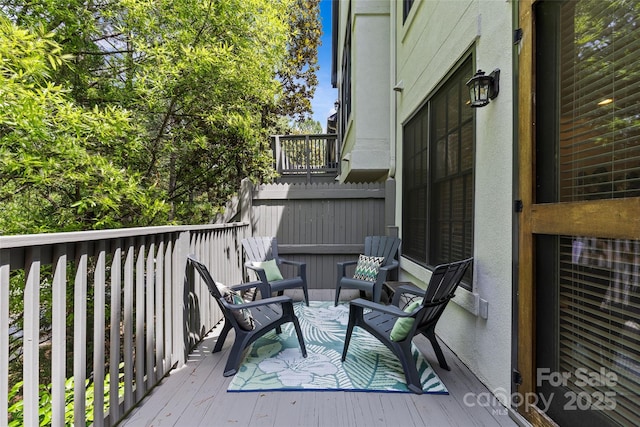 224 Wendover Heights Cir, Charlotte, NC 28211 - view of deck