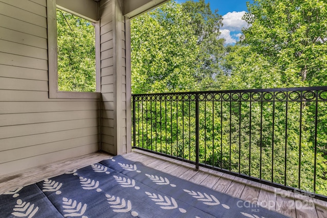 176 Brickton Village Cir Unit 302, Fletcher, NC 28732 - view of balcony