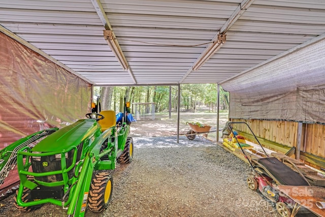 211 Drive Inn Rd, Locust, NC 28097 - view of patio / terrace featuring a carport