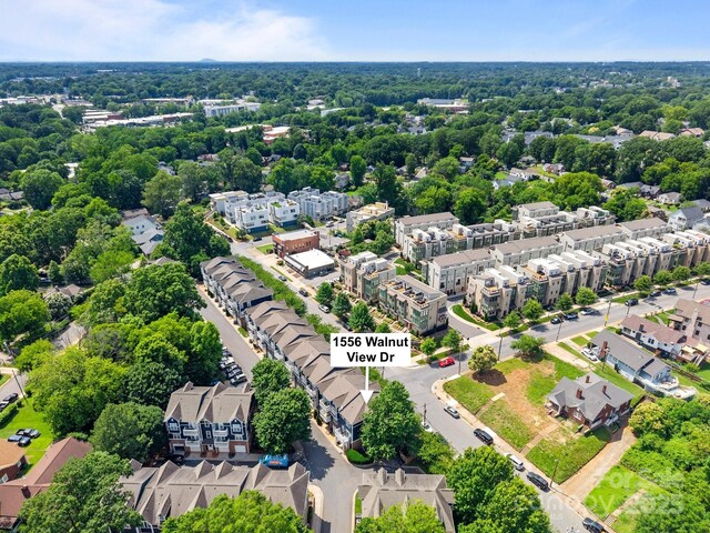 1556 Walnut View Dr, Charlotte, NC 28208 - aerial perspective of suburban area