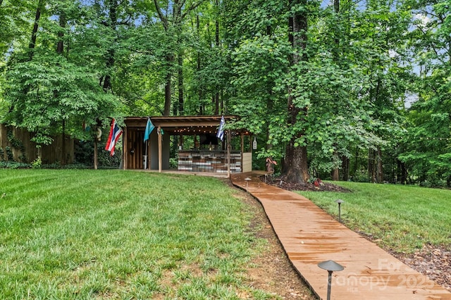 625 S Magnolia St, Mooresville, NC 28115 - view of green lawn