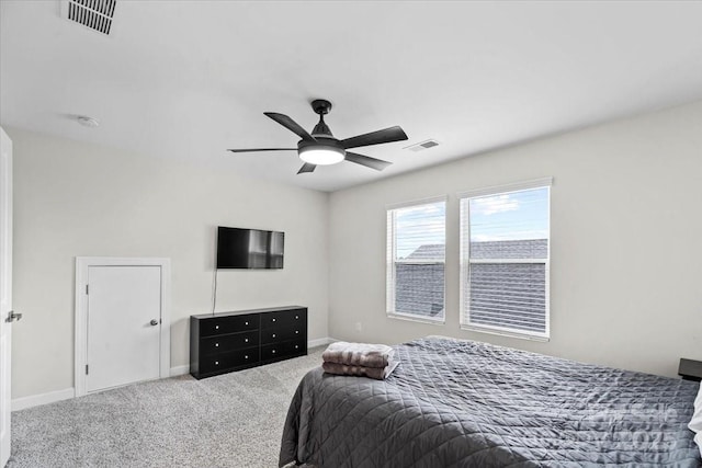 9009 Myrna Dr, Gastonia, NC 28056 - carpeted bedroom featuring baseboards and ceiling fan