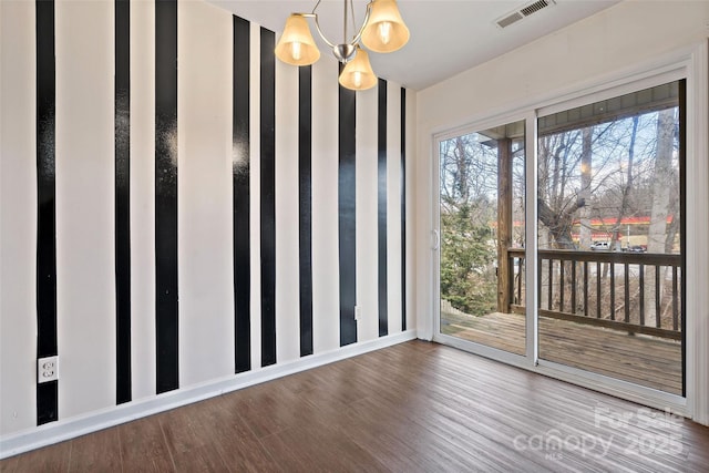 31 English Ivy Rd, Asheville, NC 28806 - unfurnished sunroom with a chandelier