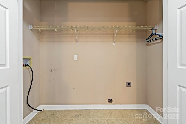 31 English Ivy Rd, Asheville, NC 28806 - laundry area with washer hookup and baseboards