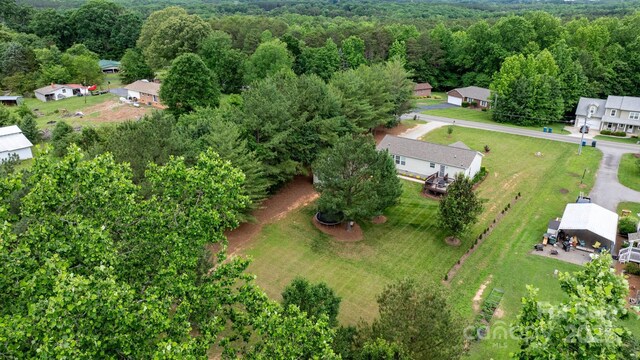2843 Hopewell Church Rd, Sherrills Ford, NC 28673 - bird's eye view of a heavily wooded area