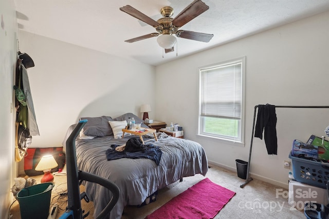 1670 Jamestown Rd, Morganton, NC 28655 - bedroom featuring light colored carpet and a ceiling fan