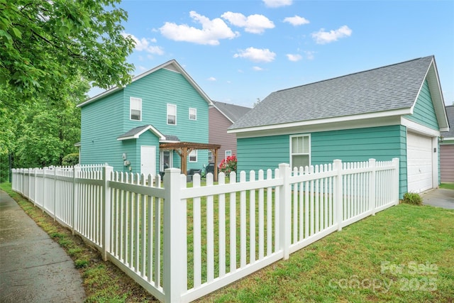 7931 Baylis Dr, Huntersville, NC 28078 - back of house featuring roof with shingles