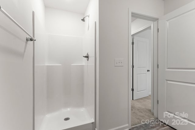 1112 Angle St, Cherryville, NC 28021 - bathroom featuring a shower stall