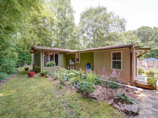157 Old Hearth Rd, Clover, SC 29710 - view of front facade featuring a sunroom
