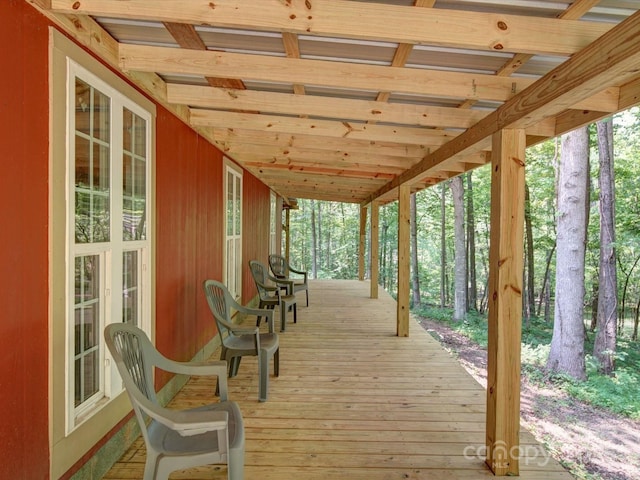 157 Old Hearth Rd, Clover, SC 29710 - view of wooden terrace