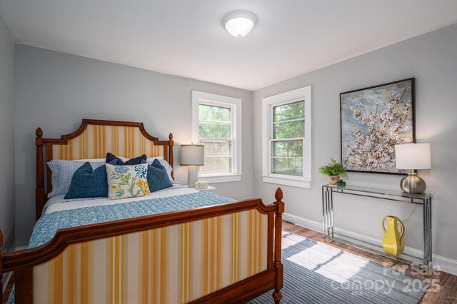 143 Hallman St, Cherryville, NC 28021 - bedroom featuring wood finished floors and baseboards