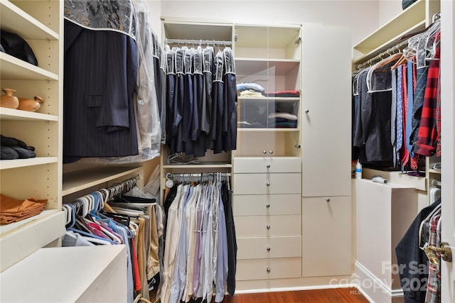 2240 La Maison Dr, Charlotte, NC 28226 - spacious closet featuring wood finished floors