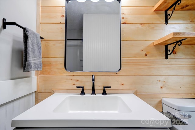 1010 Fallston Rd, Shelby, NC 28150 - bathroom with toilet and vanity
