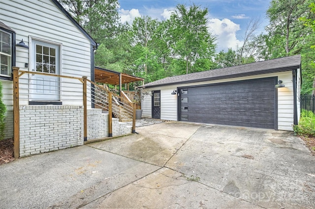 1119 Thornsby Ln, Matthews, NC 28105 - view of detached garage