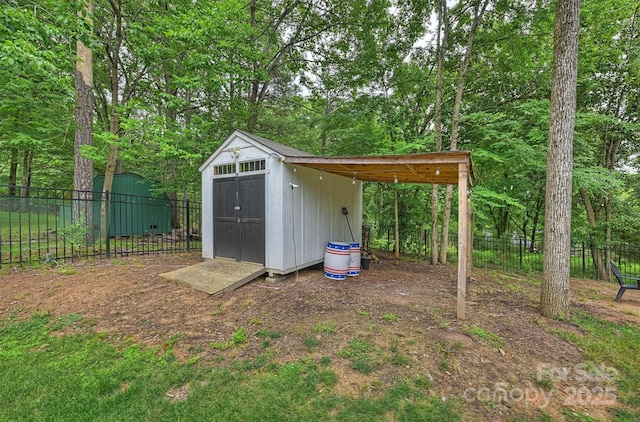 1119 Thornsby Ln, Matthews, NC 28105 - view of shed