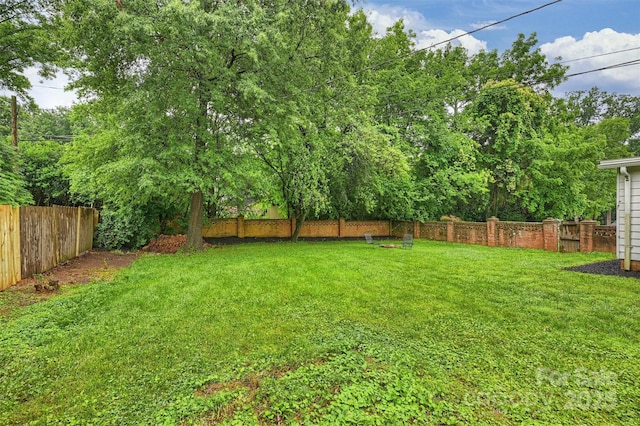 1961 Runnymede Ln, Charlotte, NC 28211 - view of yard