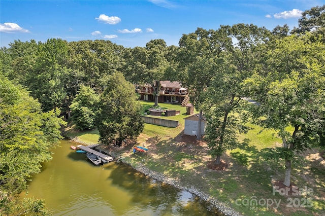 2010 Dogwood Trl, Shelby, NC 28150 - view of subject property featuring a large body of water