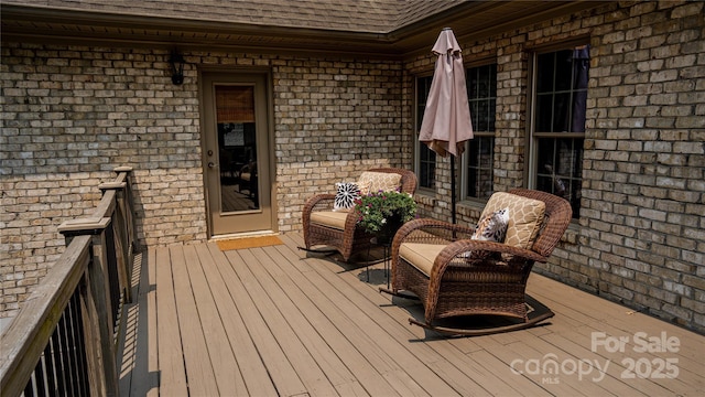 3273 16th St NE, Hickory, NC 28601 - view of wooden deck