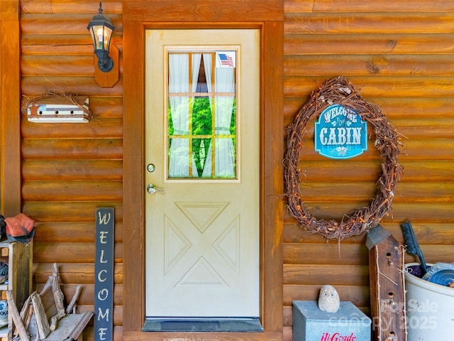 125 Cypress Ln, Saluda, NC 28773 - view of property entrance