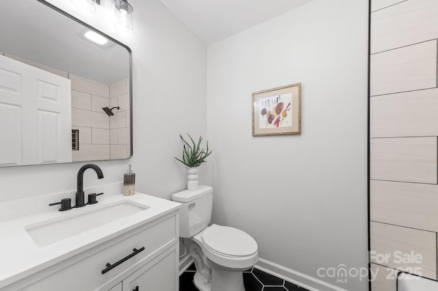 4913 Seacroft Rd, Charlotte, NC 28210 - bathroom featuring vanity and tile patterned flooring