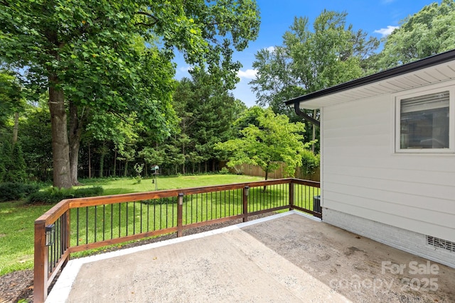 4913 Seacroft Rd, Charlotte, NC 28210 - wooden terrace featuring a patio area