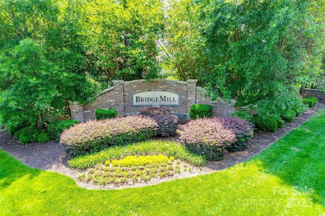2785 Disney Pl, Indian Land, SC 29707 - community / neighborhood sign with a lawn
