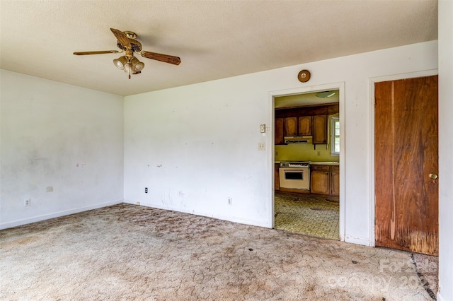 798 Wilson St, China Grove, NC 28023 - carpeted spare room with ceiling fan and baseboards
