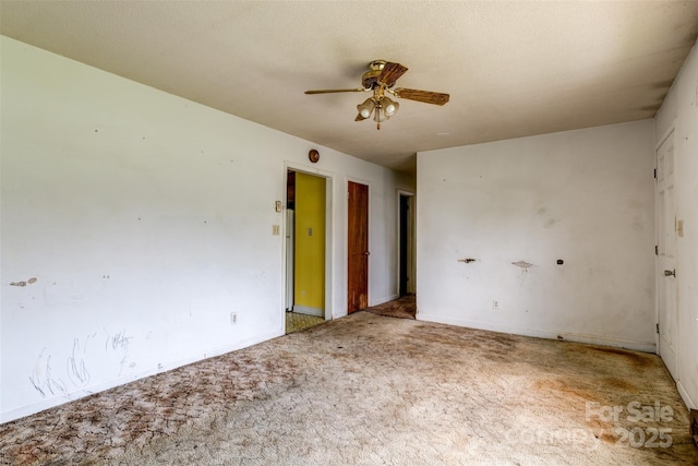 798 Wilson St, China Grove, NC 28023 - unfurnished bedroom featuring carpet floors, baseboards, and a ceiling fan