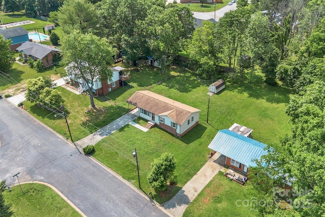 798 Wilson St, China Grove, NC 28023 - view from above of property