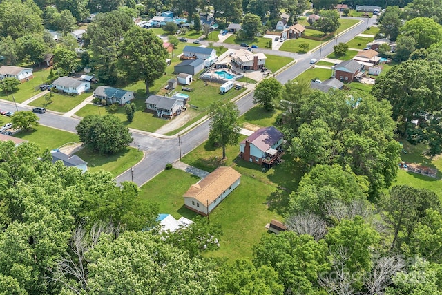 798 Wilson St, China Grove, NC 28023 - aerial view of property's location with nearby suburban area