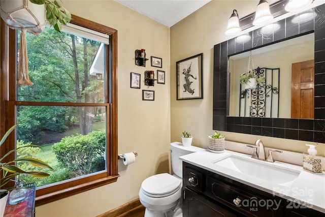 4848 Spicewood Dr, Charlotte, NC 28227 - bathroom featuring vanity and toilet