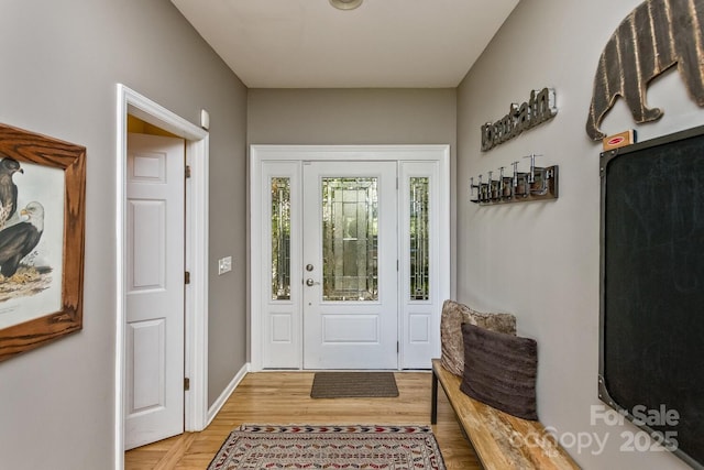 28 Mountain Vista Dr Unit 1 & 2, Asheville, NC 28804 - entrance foyer featuring light wood-style flooring and baseboards
