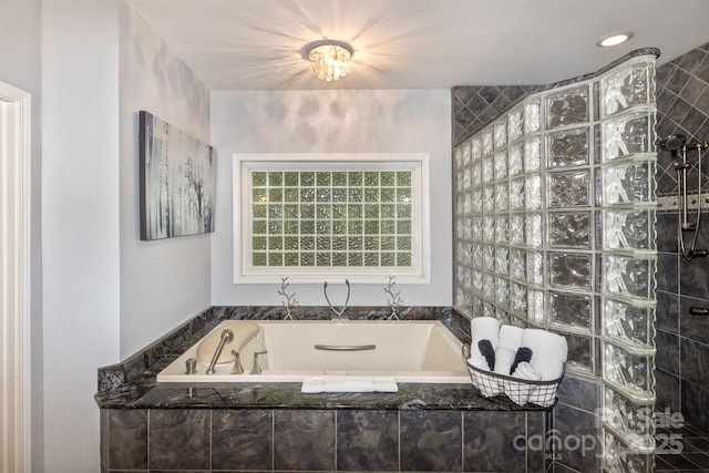 28 Mountain Vista Dr Unit 1 & 2, Asheville, NC 28804 - full bath featuring a bath and a walk in shower