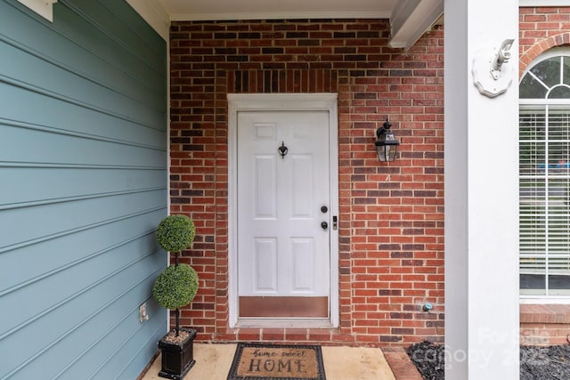 8906 Pickering Grove Ln, Charlotte, NC 28216 - entrance to property with brick siding