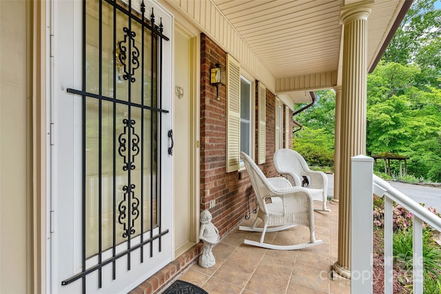7050 W US-70 Hwy, Old Fort, NC 28762 - view of porch