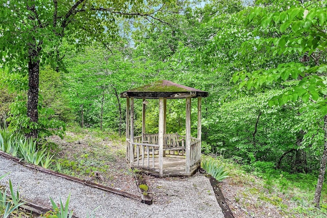 7050 W US-70 Hwy, Old Fort, NC 28762 - view of yard featuring a gazebo