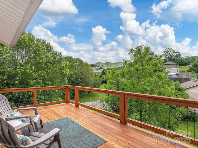 71 Midnight Ln, Waynesville, NC 28786 - view of deck