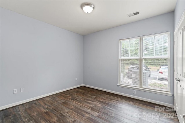 11911 Ridgeway Park Dr, Charlotte, NC 28277 - empty room featuring wood finished floors and baseboards