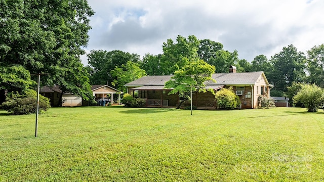 518 W School St, Maiden, NC 28650 - view of green lawn