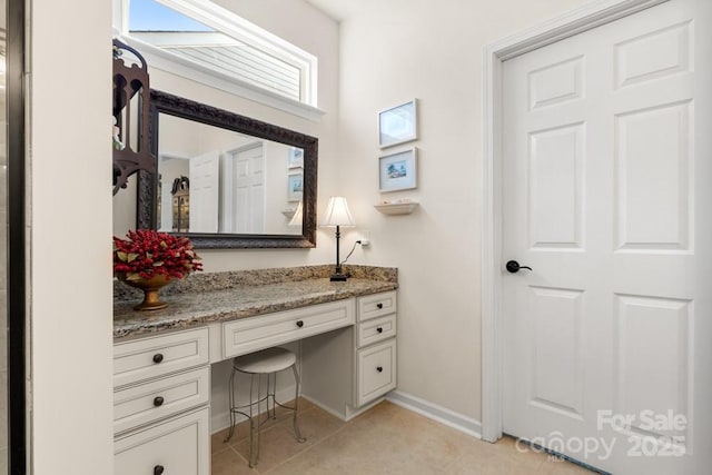 2066 Vermount Way, Indian Land, SC 29707 - bathroom with tile patterned floors and vanity