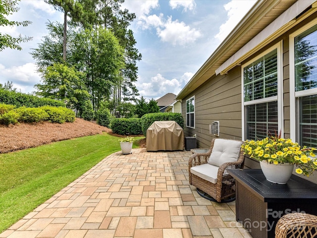 200 Sweet Briar Dr, Fort Mill, SC 29707 - view of patio / terrace with grilling area
