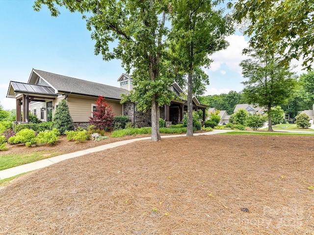 200 Sweet Briar Dr, Fort Mill, SC 29707 - view of front facade featuring stone siding