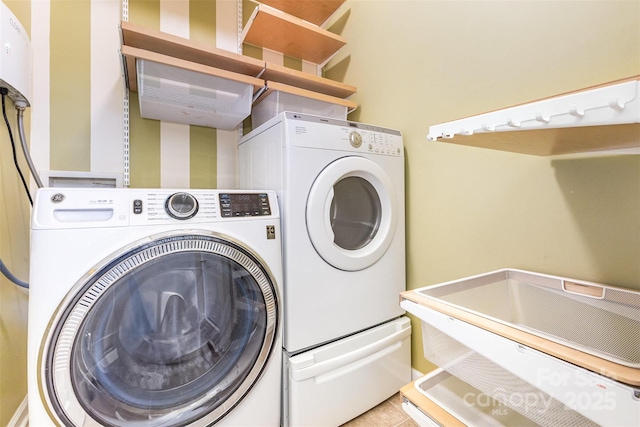 13305 Mallard Landing Rd, Charlotte, NC 28278 - washroom featuring washer and clothes dryer