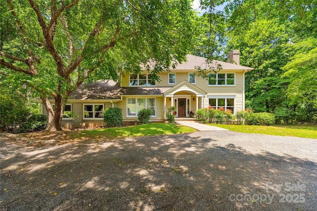 310 Southwood Ln, Columbus, NC 28722 - view of front of property with a chimney and roof with shingles