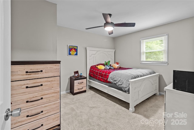 2146 Marwood Ln, Albemarle, NC 28001 - bedroom featuring carpet, a ceiling fan, and baseboards