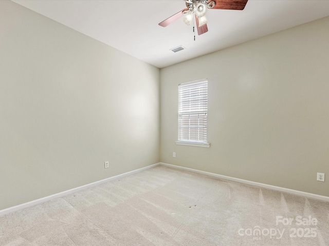 8603 Robinson Meadow Ct, Charlotte, NC 28277 - unfurnished room featuring a ceiling fan and light carpet